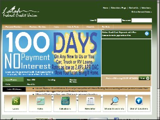 Web site www.latahfcu.org, Latah Federal Credit Union